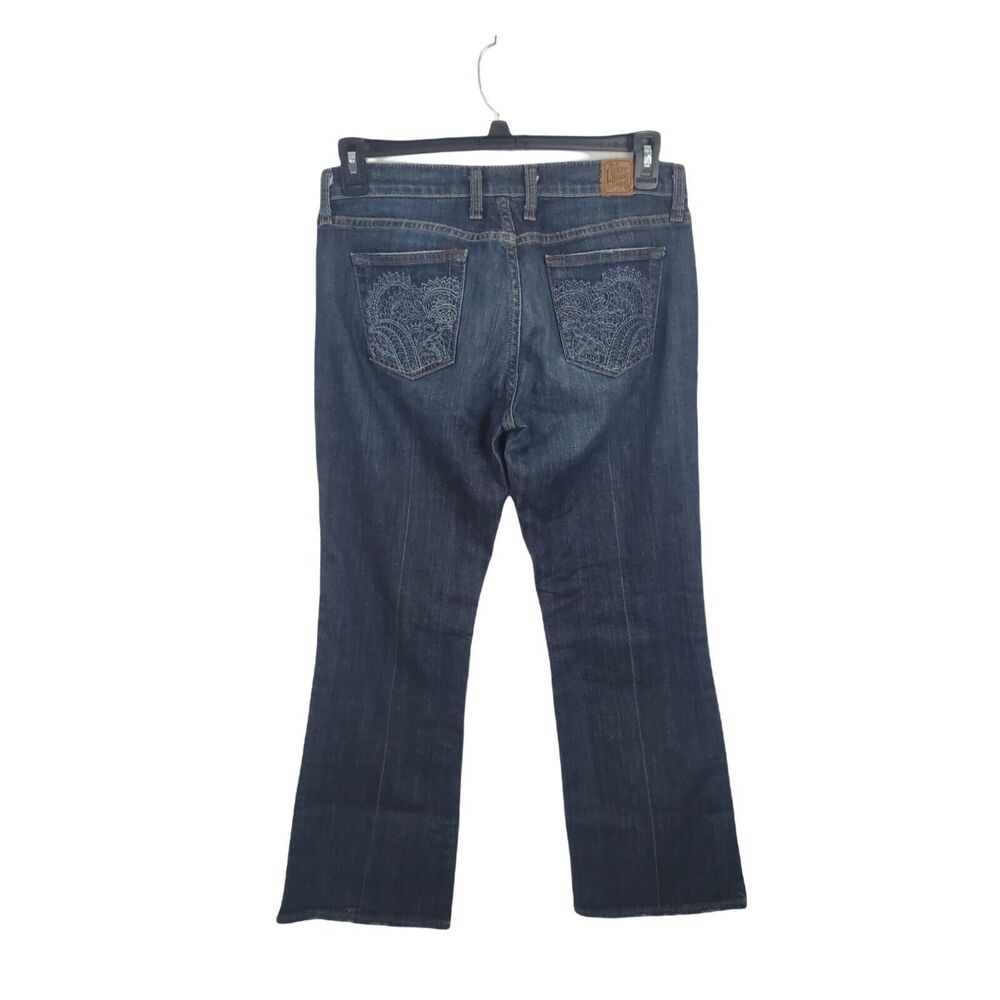 Lucky Jeans Womens 8/29 Dark Wash Short Inseam Mid Rise Bootcut Denim‎ Bottoms
